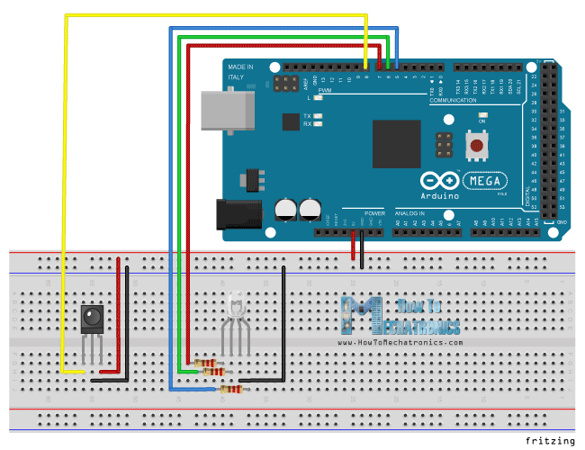 Controlling-a-RGB-LED-with-TV-Remote-Circuit-Schematics-2