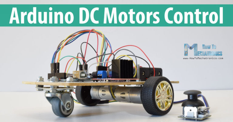Arduino DC Motor Control Tutorial - L298N PWM H-Bridge