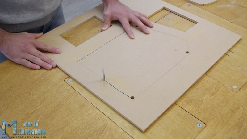Making openings using a Jigsaw