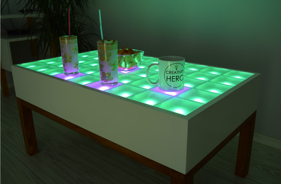 Creativity Hero Interactive-LED-coffe-table