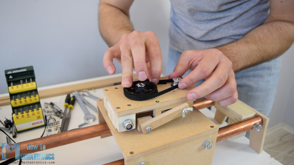 80 tooth pulley for 5 times speed reduction