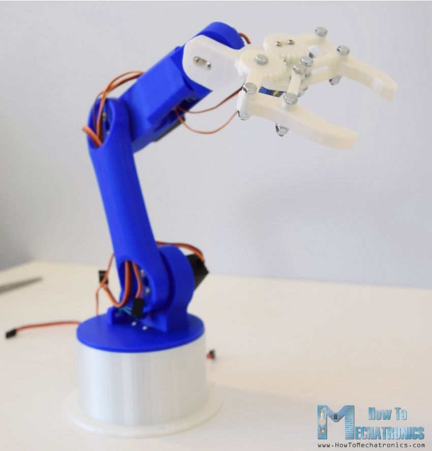 Arduino Robotic Arm - 3D Printed