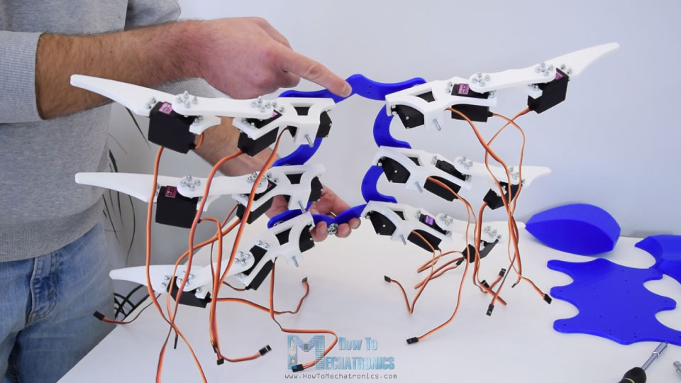 builing the arduino hexapod robot