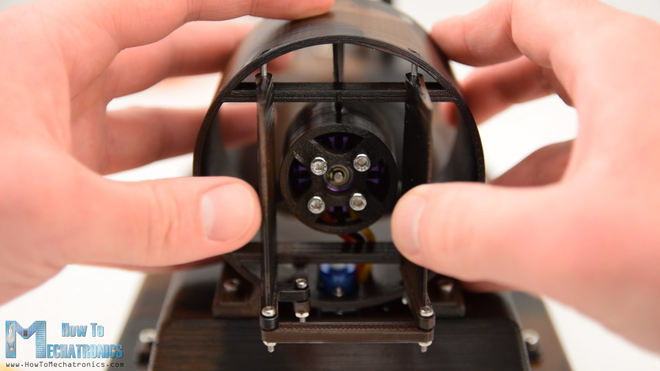 DIY Arduino RC Hovercraft Rudders - Steering system