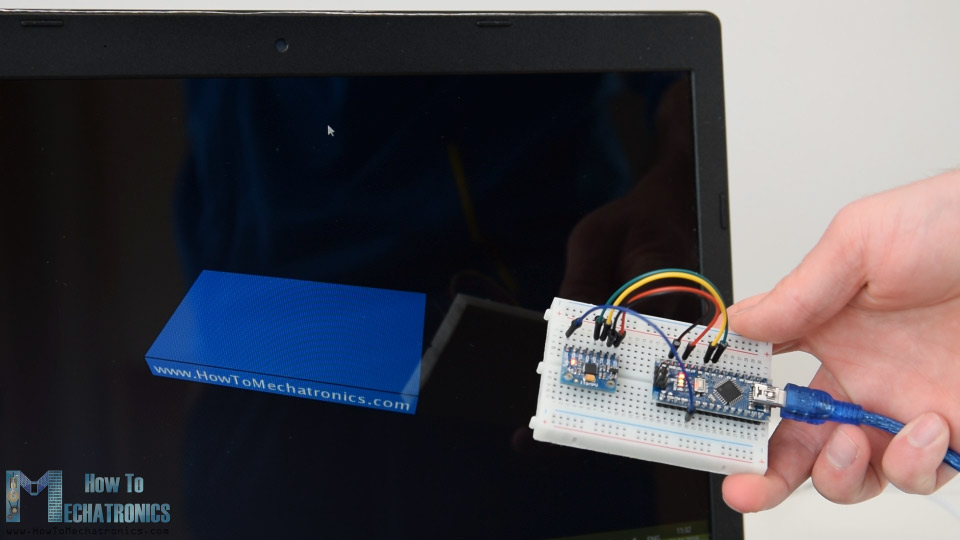 3D object orientation with MPU6050 DMP feature