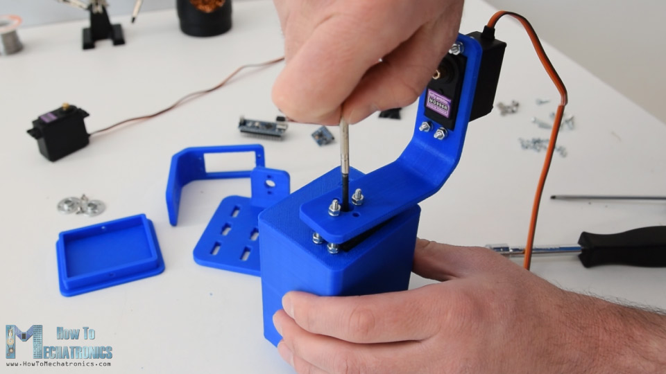Assembling the Arduino gimbal