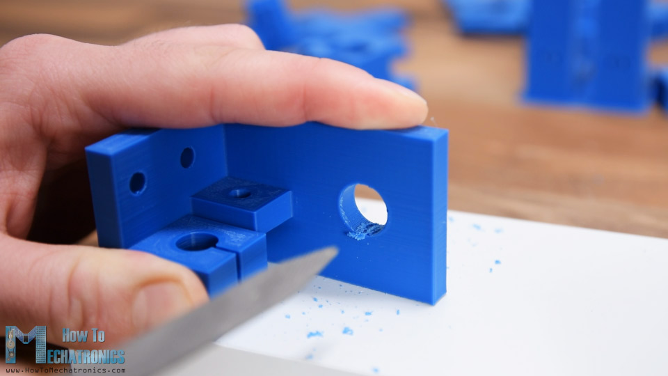 3D printed mounting bracket - post-processing