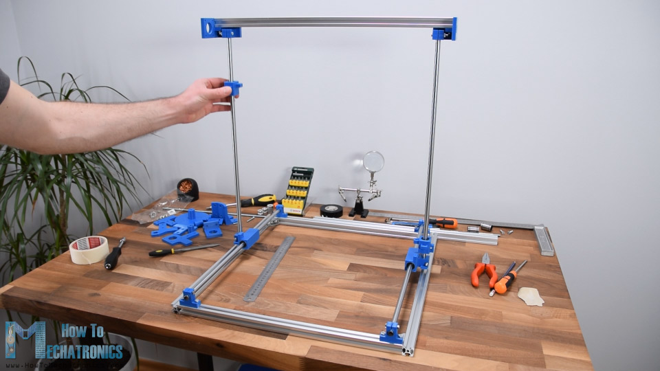 CNC machine sliding system - 10mm rails