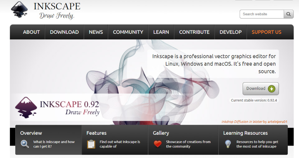 Inkscape for prepearing the drawings for CNCmachining