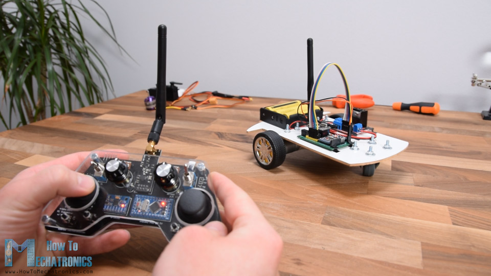 Arduino RC car control