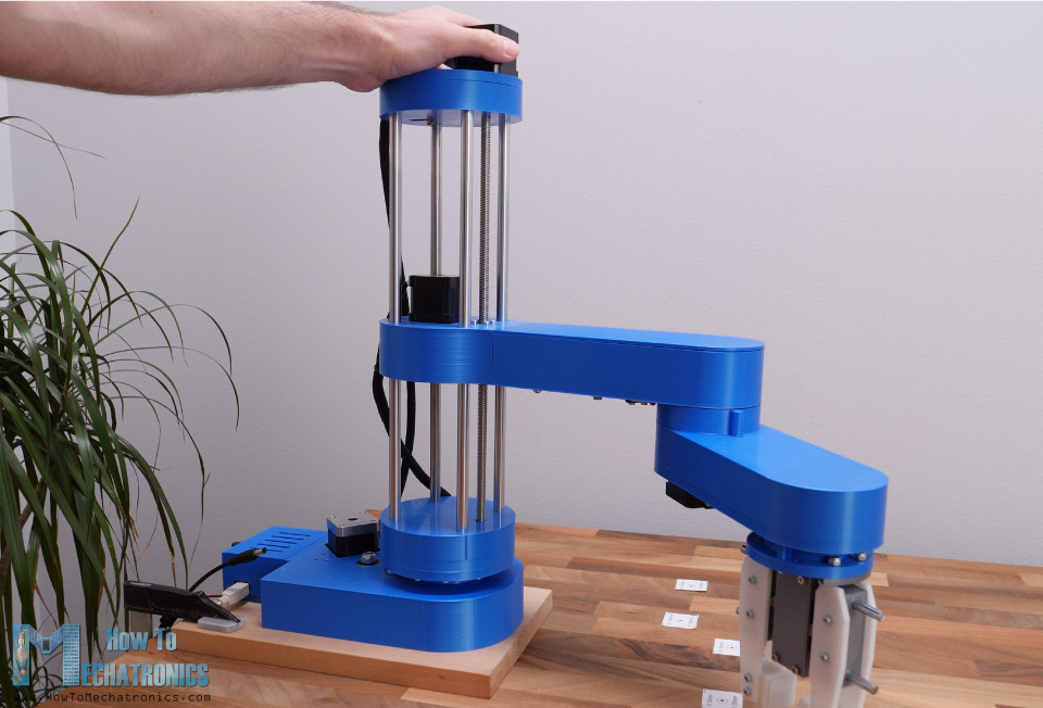 Testing the robot rigidity