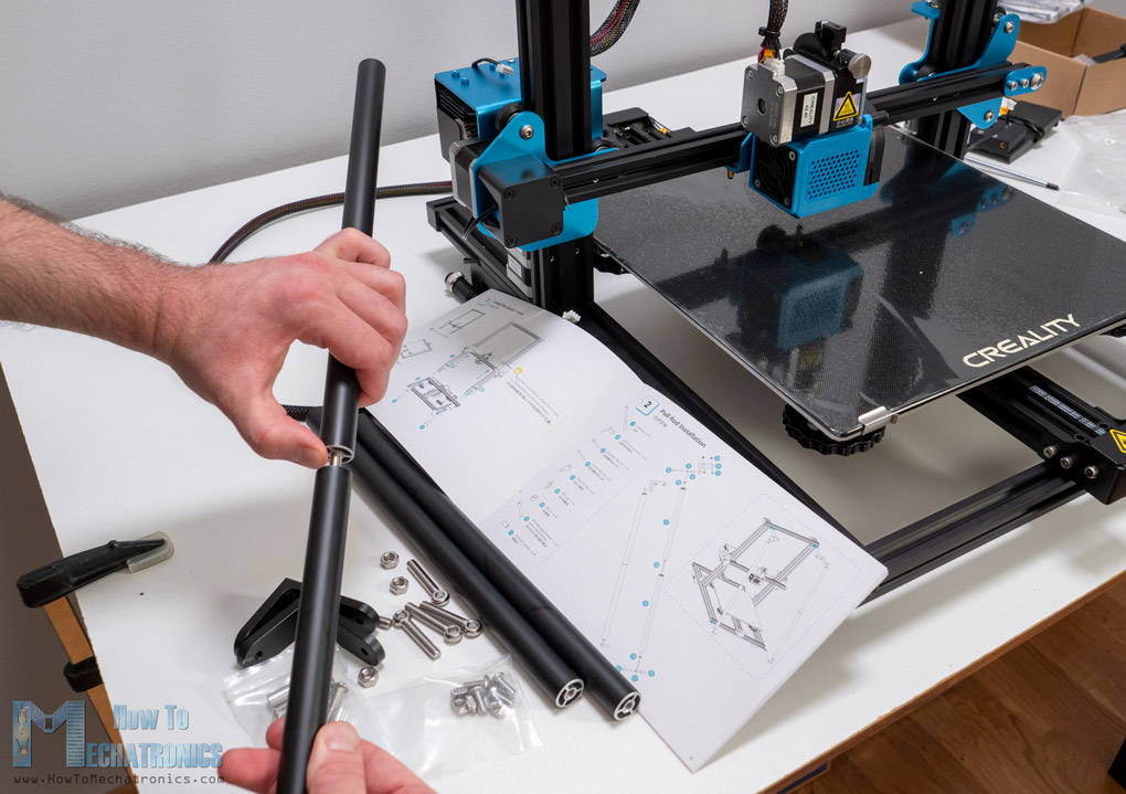 Assembling the Creality CR-10 V3 3D Printer