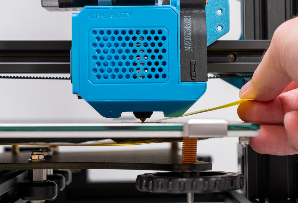 Creality CR-10 V3 - Leveling the print bed