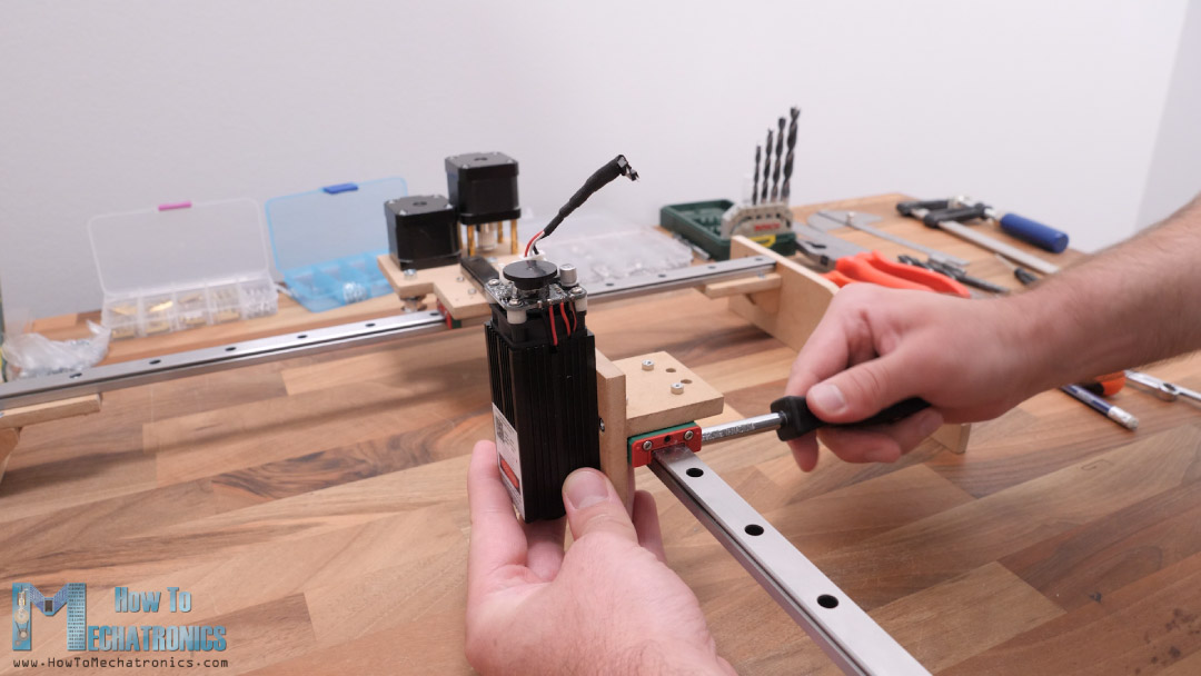 Installing the Laser module