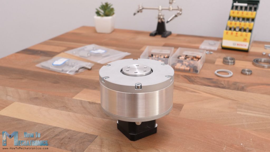 DIY Cycloidal Drive made with CNC Machined metal parts