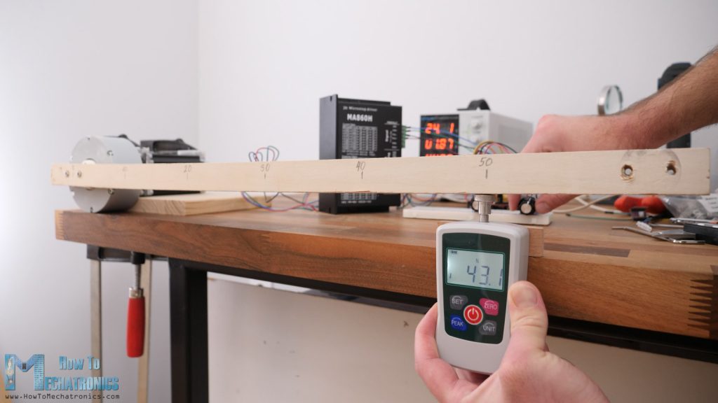 Cycloidal drive outputing 30Nm of torque with NEMA23 stepper motor - Test