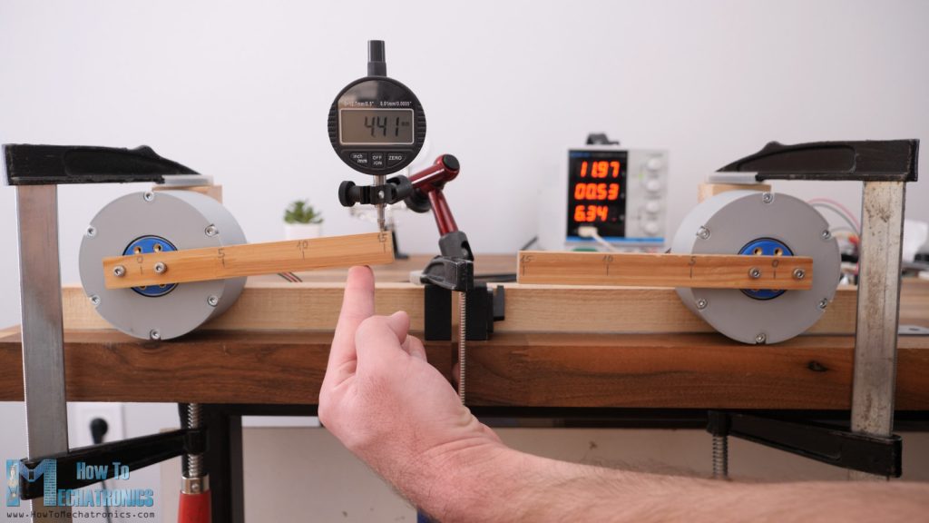 Testing 3D printed harmonic drive backlash