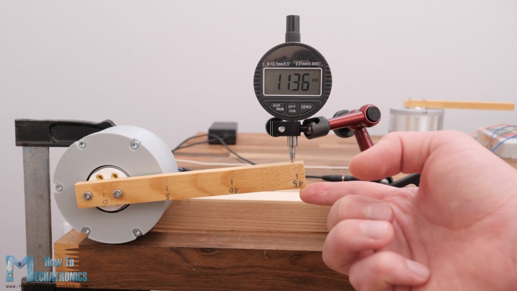 Testing backlash on my DIY cycloidal drive