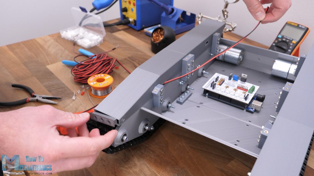 Installing the RC tank LEDs