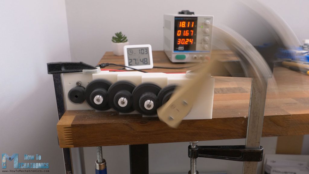 Durability test of 3D Printed gears