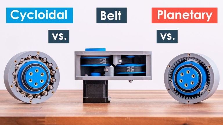 Cycloidal vs Planetary vs Belt Drive - What is the best drive for your robotic project