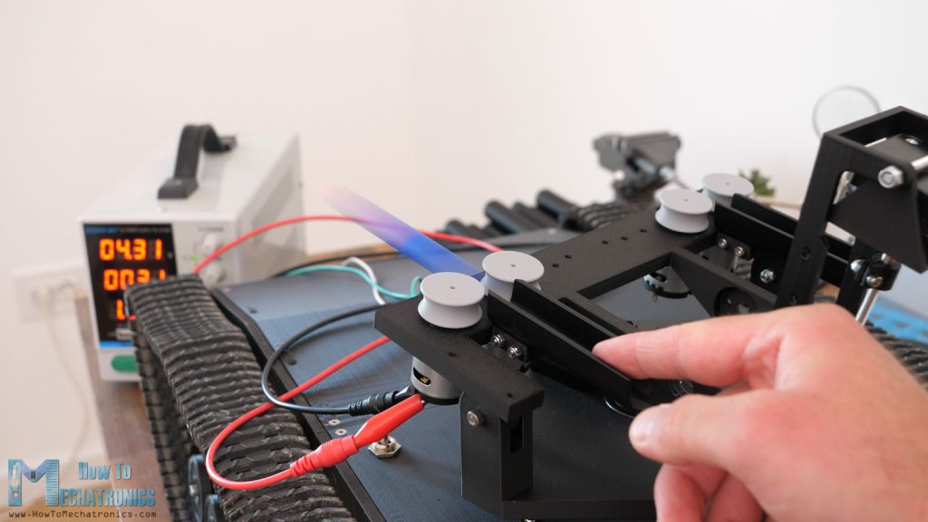 Testing how well the flywheels fire the nerf darts