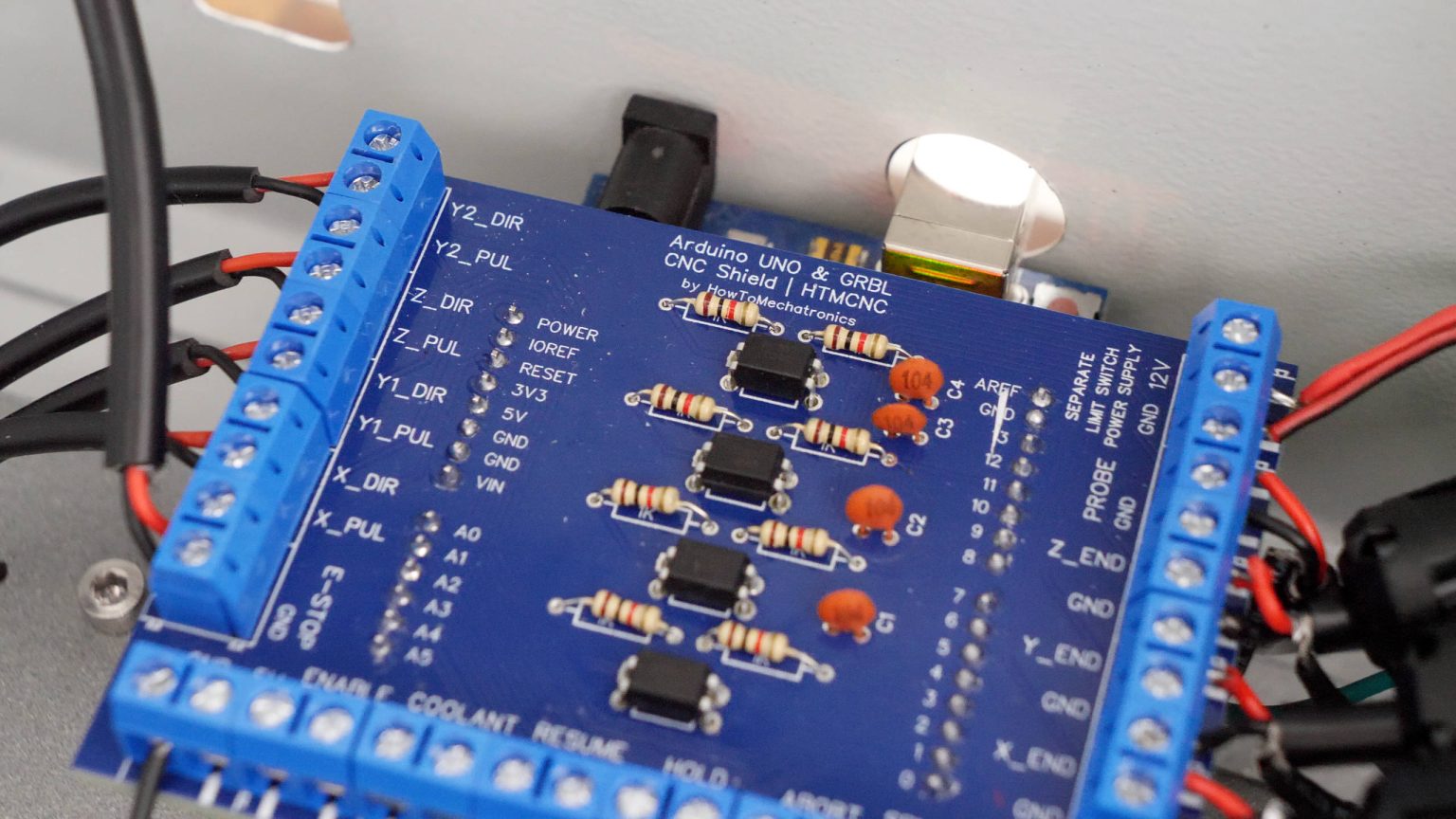 How To Make a CNC Control Box - Complete Guide | GRBL CNC Motion ...
